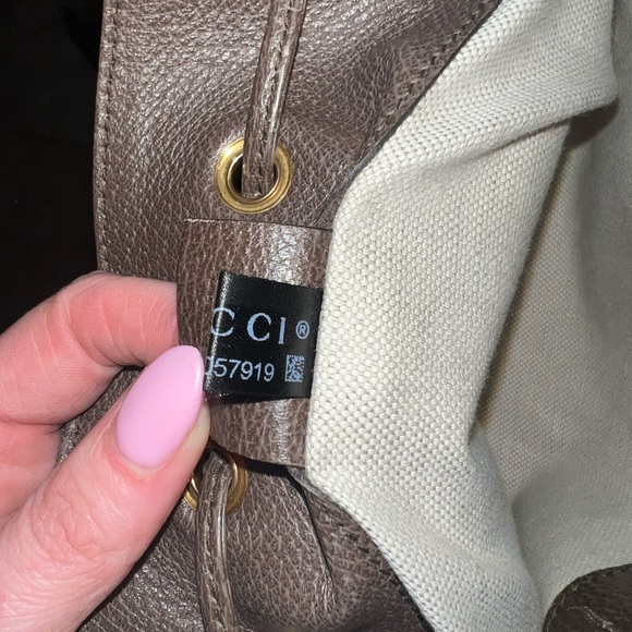 Authentic Gucci Ophidia bucket bag with leather trimming (Rare Item) - Picture 10 of 12